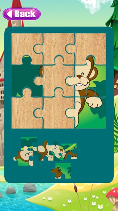 Chimpanzee Learnning Jigsaw screenshot 4