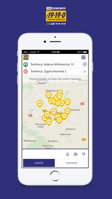 Taxi 19-19-0 Świdnica screenshot 2