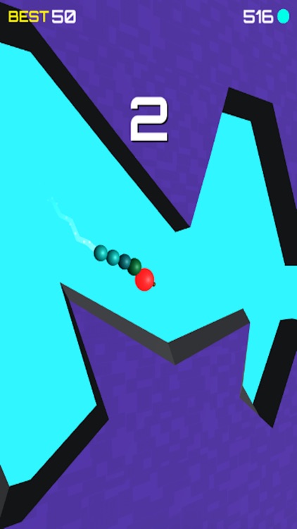 Flying Snake Vs Color Block screenshot-3