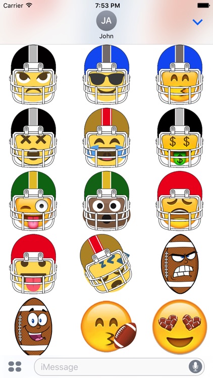 Football Sticker Pack Experience