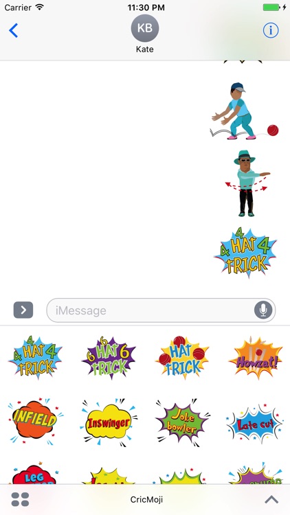 CricMoji - Cricket Emoji Stickers & Animations screenshot-4