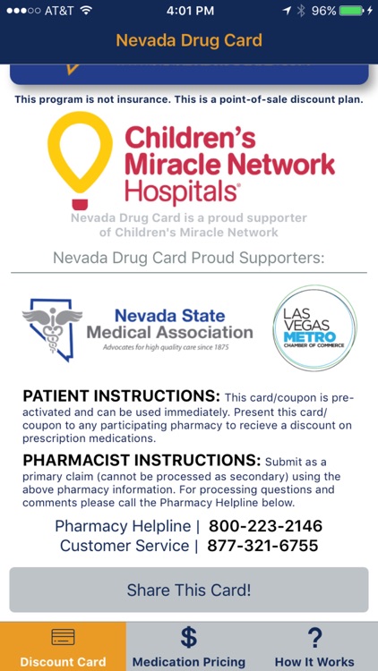 Nevada Drug Card screenshot-3