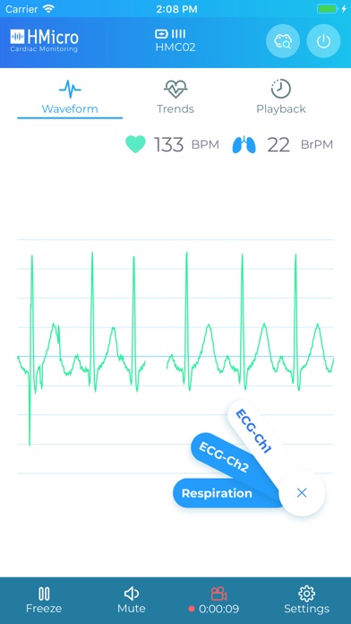 CardiacApp screenshot 2