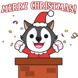 Husky & Dogs Animated Stickers