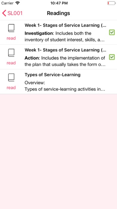 NP Service Learning screenshot 4