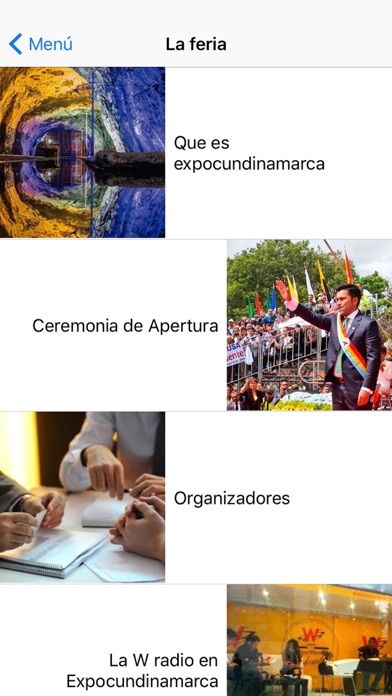 Expocundinamarca screenshot 2