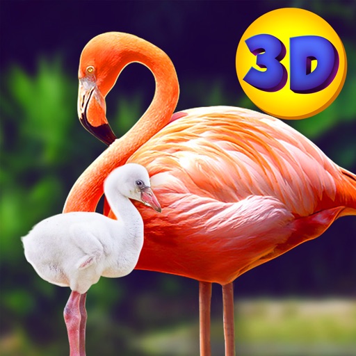 Wild Pink Flamingo Sim iOS App