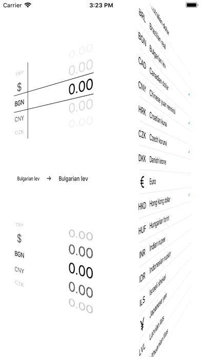 Rate-currency conversion screenshot 2