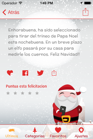 SMS Navidad 2019 screenshot 3