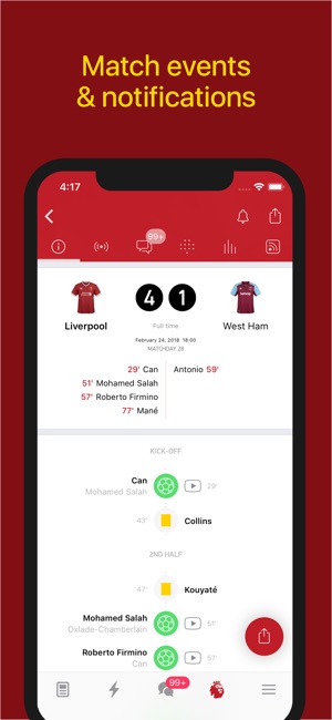 Liverpool Live — Goals & News(圖4)-速報App