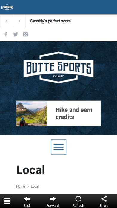 ButteSports screenshot 2