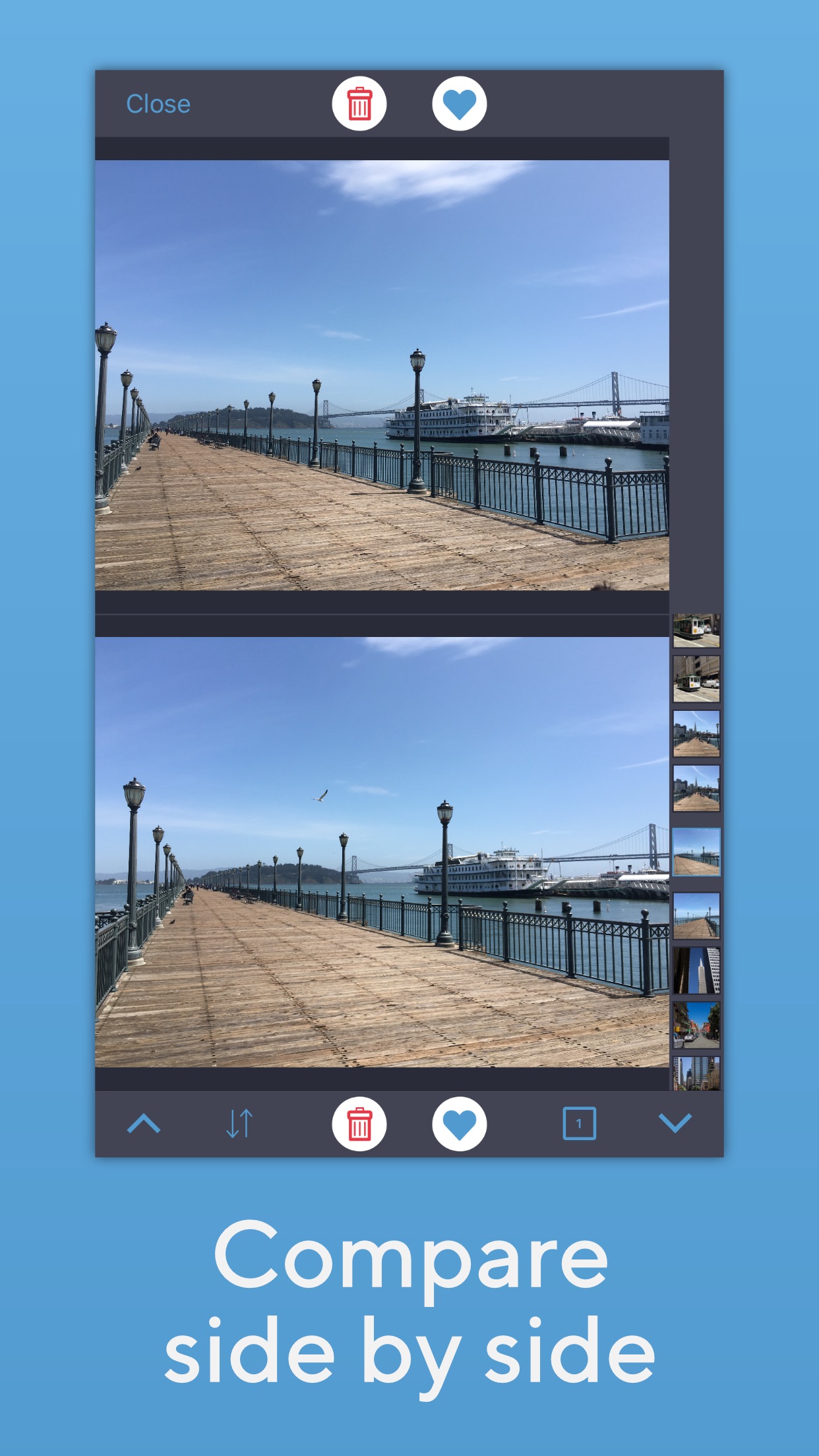 Screenshot do app BestPhotos