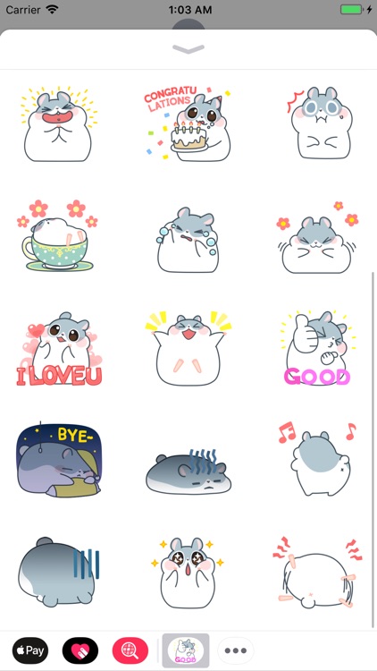 Hamstery Animated Stickers