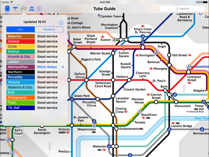 London Tube Map And Guide Free Download App For IPhone - STEPrimo.com