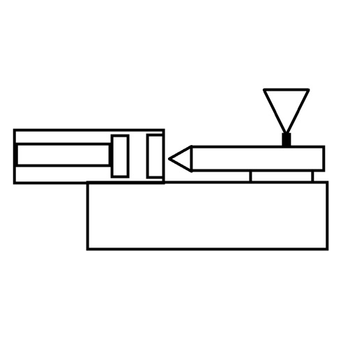 Injection Molding Process Icon