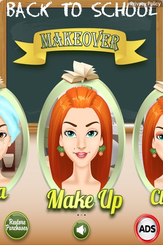 Back To School Makeup Games screenshot 3