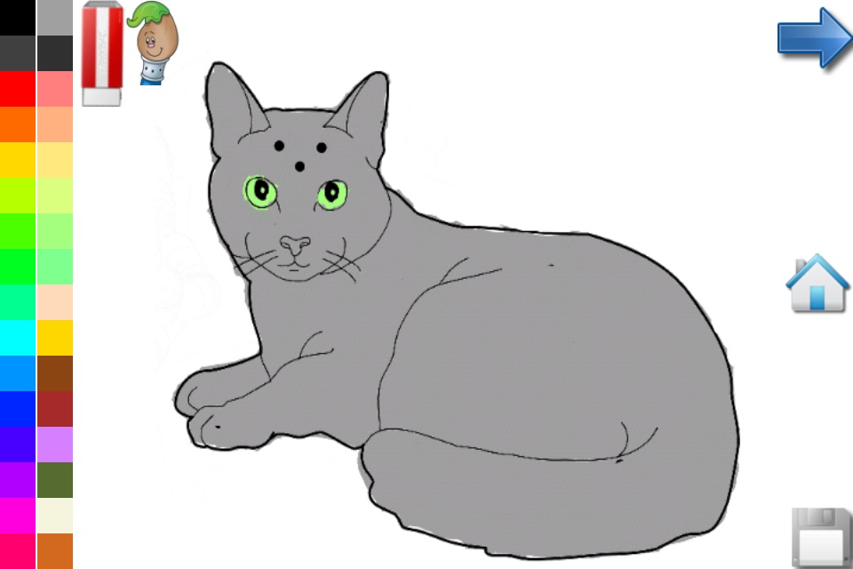 Coloring Book : Cats & Kittens screenshot 2