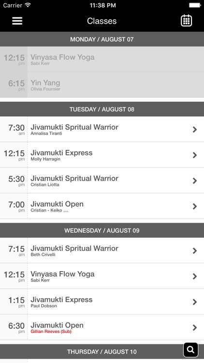 Prana Yoga Space screenshot-3