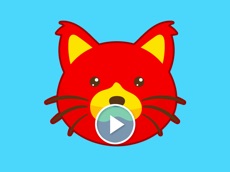 Activities of Animated Crazy Cats Stickers