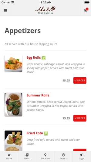 Mali Thai Cuisine(圖2)-速報App