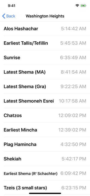 Zmanim for YU(圖7)-速報App