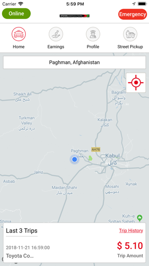 Afghan Logistics Driver