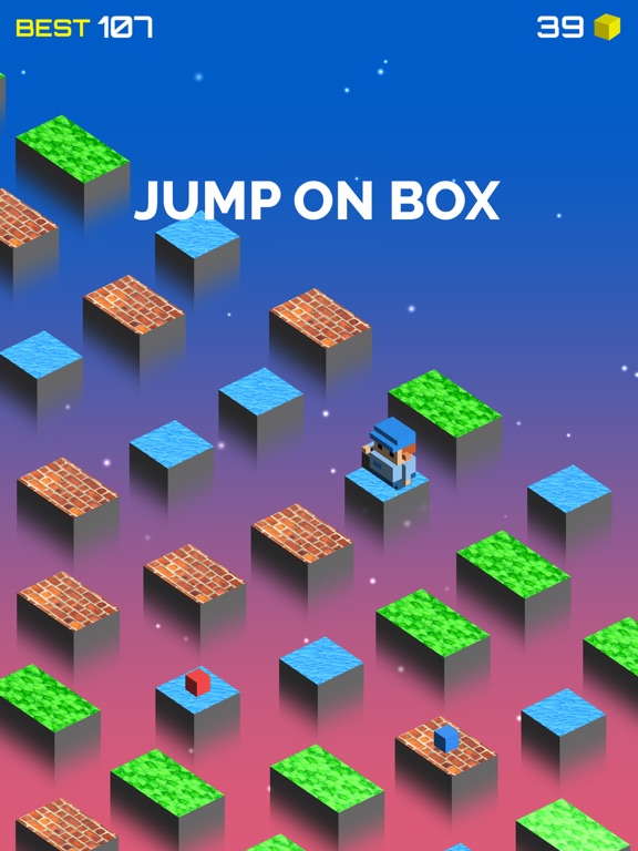Jump On Box - Fun Sky Jumpmanのおすすめ画像1