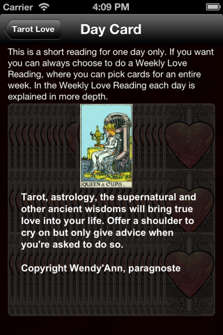 Tarot Liefde screenshot 4