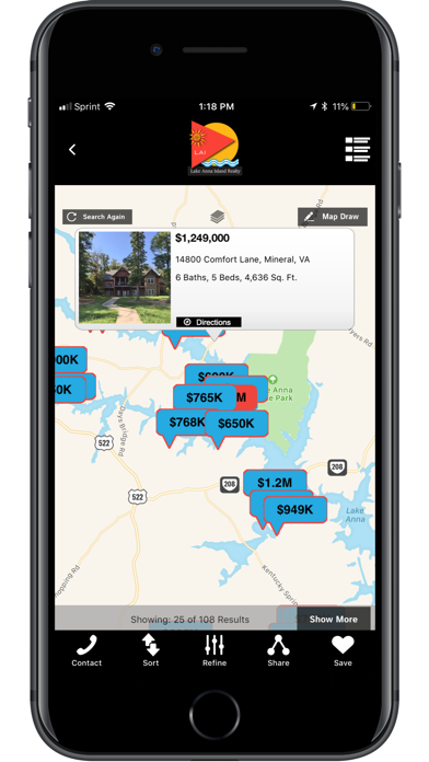 Lake Anna Real Estate App screenshot 3