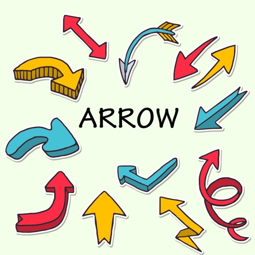 Arrow Stickers! iOS App
