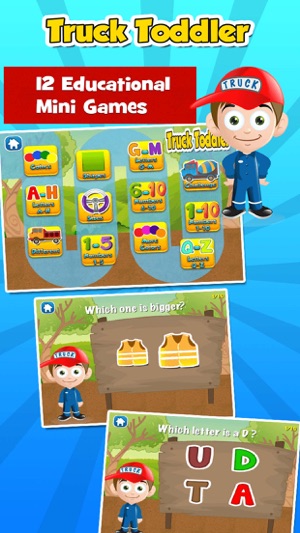 Trucks Diggers for Toddlers(圖1)-速報App