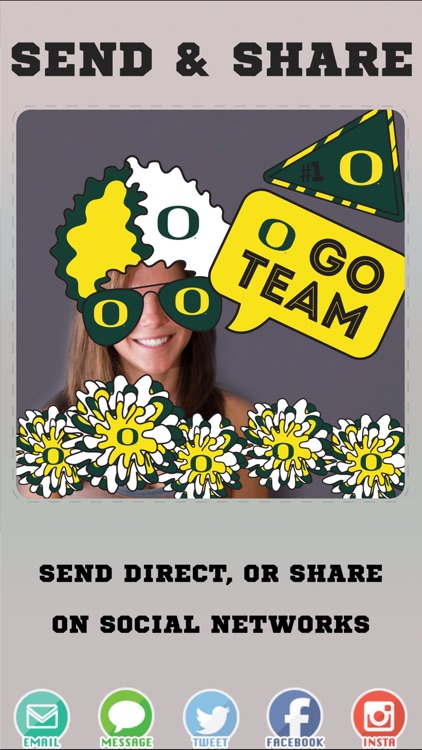 Oregon Ducks  Selfie Stickers screenshot-3