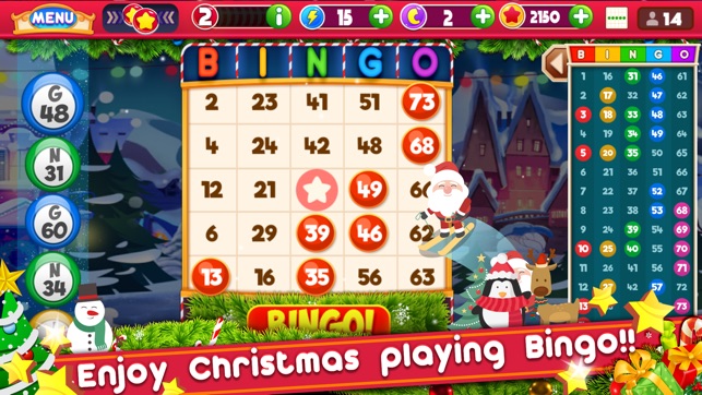 Bingo Christmas: Holiday Bingo(圖1)-速報App