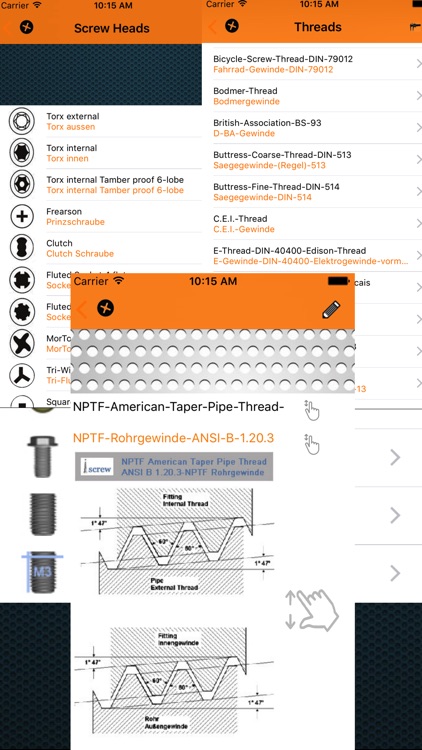 NPT American Taper Pipe Thread ANSI B 1.20.1