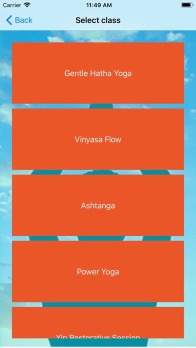 Namaste Yoga Studio screenshot 2