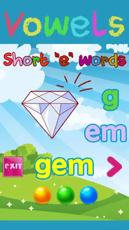 Game screenshot Short and Long English Vowels apk