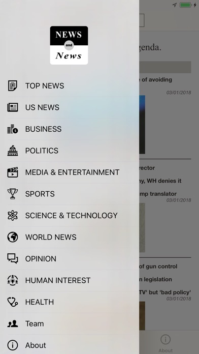 News and News screenshot 2