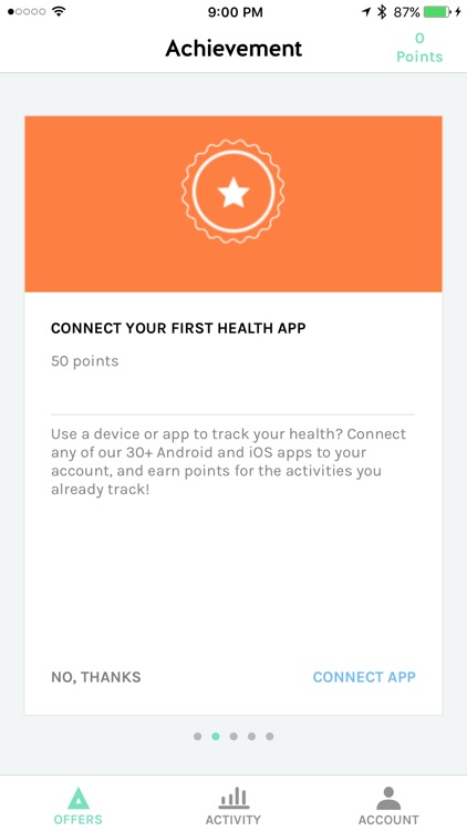 Achievement - Rewards for Healthy Actions