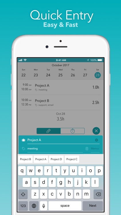 Timesheet - Time Tracker screenshot-4
