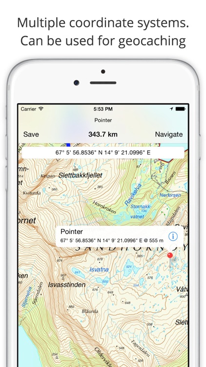 Topo maps - Norway