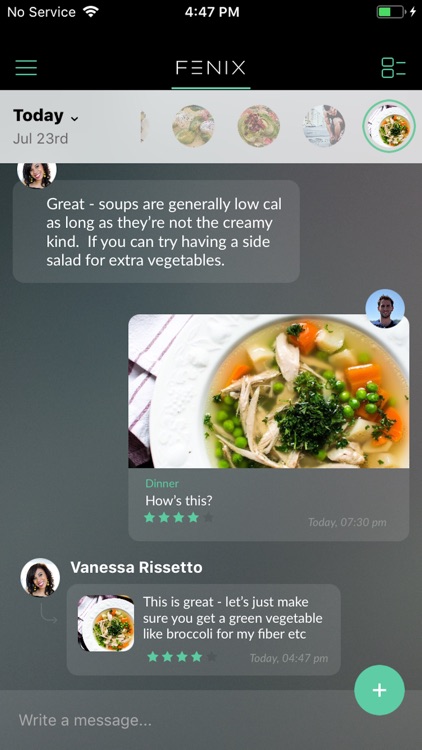 FENIX 1:1 nutrition consulting