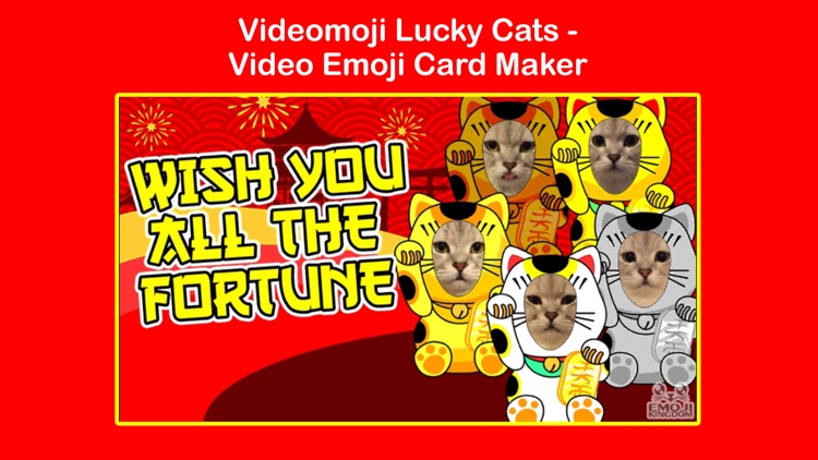 Videomoji Lucky Cats