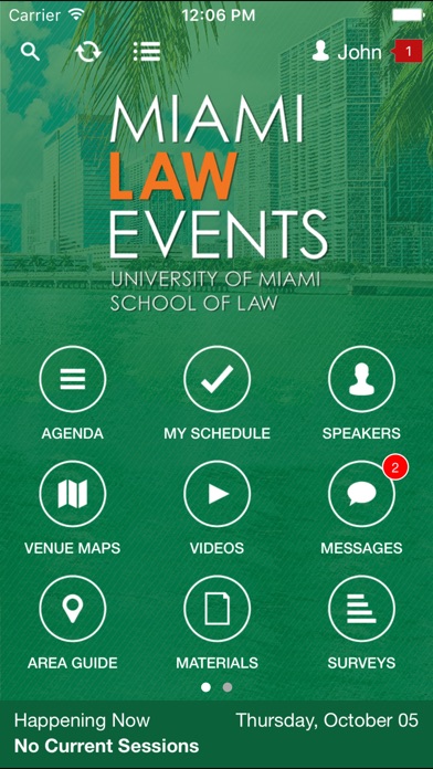 Miami Law Events screenshot 2
