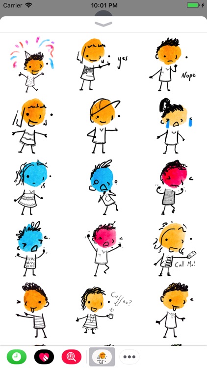Inky Stickers