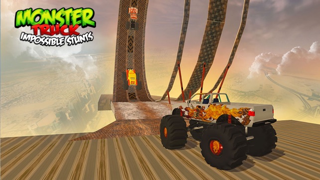 Monster Truck Impossible Stunts(圖4)-速報App