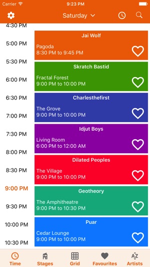 ShambaTimes Shambhala Schedule