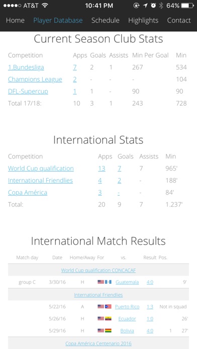 USMNT - U.S. Soccer Fan App screenshot 4