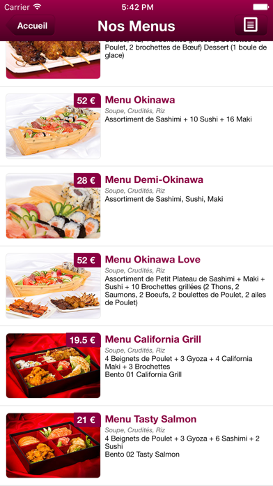 How to cancel & delete Okinawa - Restaurant Japonais from iphone & ipad 2