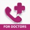 CallWithDoctor – for Doctors is a free app built on a patented technology