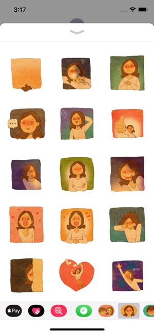 Puuung Animated Stickers: She(圖3)-速報App